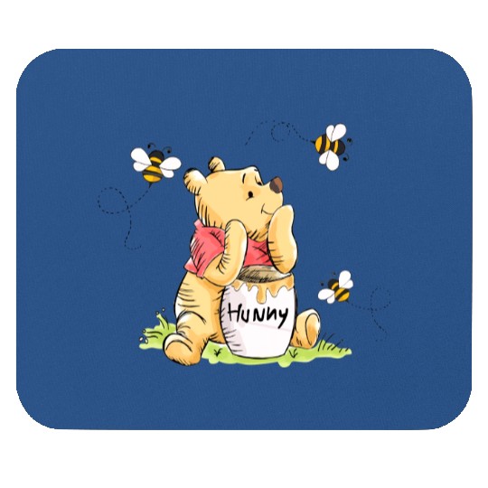 Vintage Pooh Mouse Pads, Minimal Winnie The Pooh Mouse Pads, Disney Trip Mouse Pads