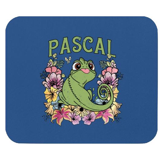 Retro Disney Tangled Pascal Floral Rapunzel Family Mouse Pads
