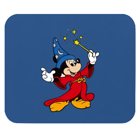 Disney Fantasia Sorcerer Mickey Mouse Magic Wizard  Mouse Pads, Fantasmic Disney Mouse Pads