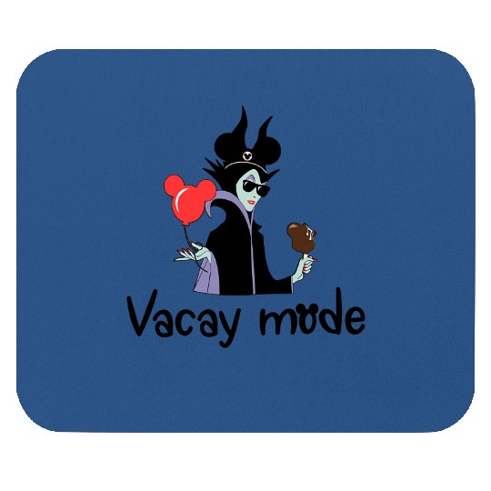 Disney Villains Vacay Mode, Maleficent Queen Sleeping Beauty Villain Mouse Pads