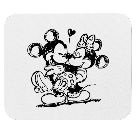 Mickey Love, Minnie Love Mouse Pads, Disney Love Mouse Pads, Minnie Mickey Mouse Pads, Cute Mickey, Cute Minnie Mouse Pads