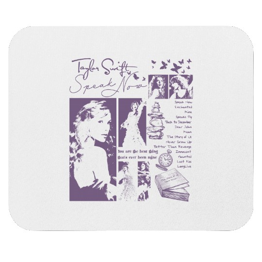 Discover Vintage Speak Now Mouse Pads, Taylor version Mouse Pads, Taylor Speak Now Mouse Pads