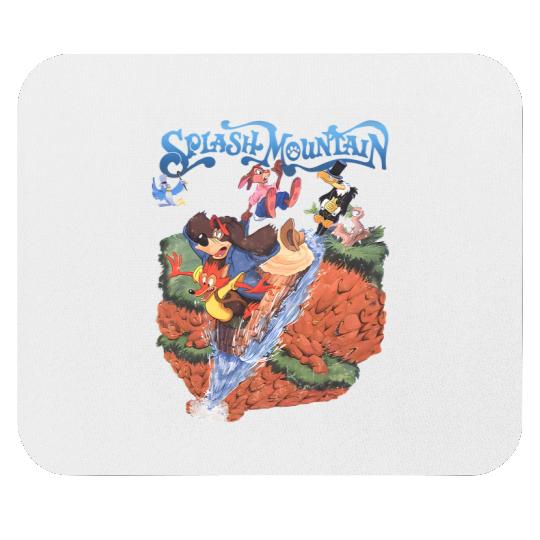 Vintage Disney Splash Mountain Mouse Pads, Disney Mountain Mouse Pads, Brer Rabbit, Brer Bear, Water Ride Disneyworld Mouse Pads