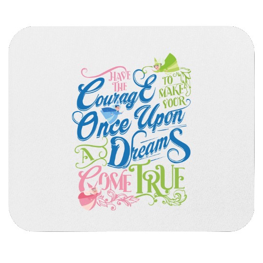 Sleeping Beauty Fairy Godmothers  Mouse Pads, Flora Fauna Merryweather Disney Mouse Pads