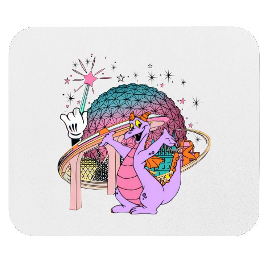 Disney Figment Mouse Pads, Epcot Figment Mouse Pads