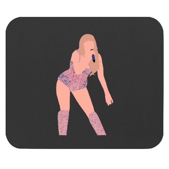 TaylorSwift Eras Tour Lover Outfit Art Mouse Pads