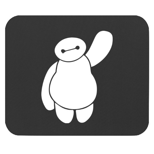 Disney Movie Big Hero 6 Baymax Waving Mouse Pads