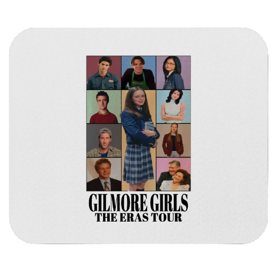 Black _ Gilmore Girls Eras Tour , Eras Tour GG Edition, Rory Gilmore , Eras Tour , Sw Mouse Pads