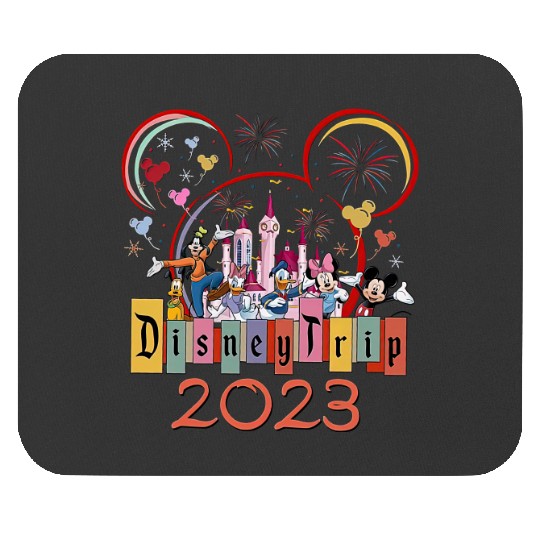 Disney Family Vacation Mouse Pads, Disney Trip 2023 Mouse Pads
