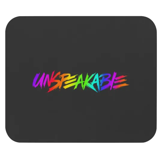 New Kids Unspeakable Rainbow Print Mouse Pads