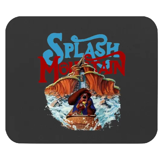 Splash Mountain Vintage Mouse Pads, disney mountains, Disney Park Mouse Pads