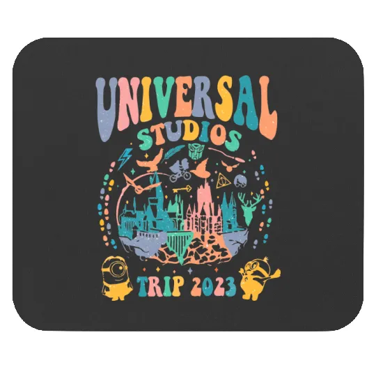 Universal Studios 2023 Mouse Pads, Universal Studios Mouse Pads, Disney Trip 2023 Mouse Pads