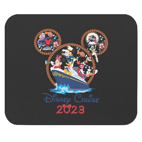 Disney Cruise 2023 Mouse Pads, Mickey Cruise Mouse Pads