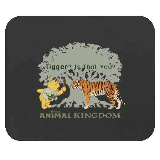 Disney Pooh Tigger is that you Mouse Pads, Vintage Pooh Animal Kingdom Mouse Pads