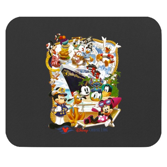 Comfort Colors Disney Cruise Line Mouse Pads, Mickey Cruise Mouse Pads
