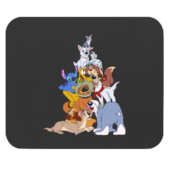 Disney Dogs Mouse Pads, Disney Pluto, Bolt Percy Dug Mouse Pads, Disney Dog Mom & Lovers