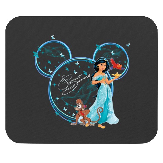 Princess Jasmine Mouse Pads, Disney Jasmine Mouse Pads, Disney Princess Mickey Head Mouse Pads, Disney Princess Mouse Pads