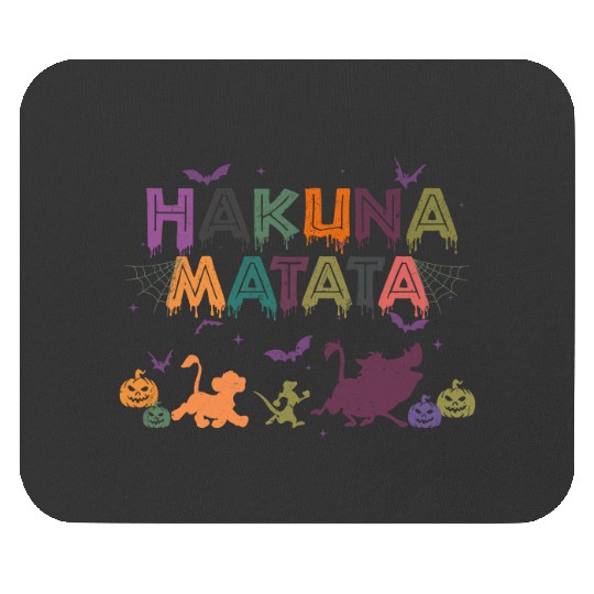 Hakuna Matata Mouse Pads, Disney Halloween Mouse Pads