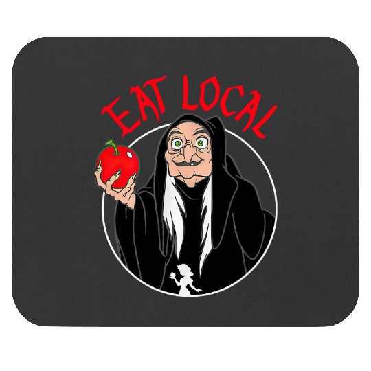 Disney Snow White Witch Poison Apple Eat Local Witch Vacation Disney Mouse Pads