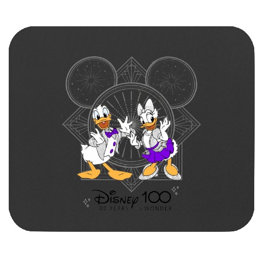 Disney 100 Years of Wonder Mouse Pads, Donald And Daisy Duck Mouse Pads
