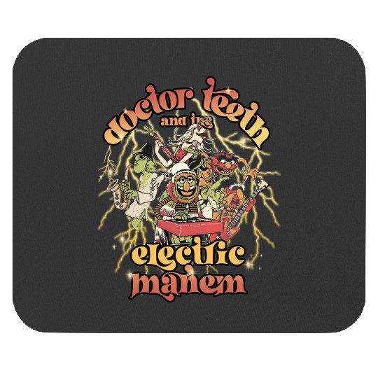 Disney Muppets Doctor Teeth And The Electric Mayhem Poster Mouse Pads
