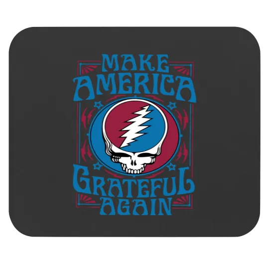 Grateful Dead Steal Your Face Make America Grateful Again Mouse Pads
