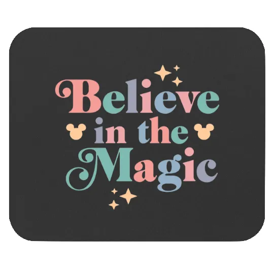 Believe In The Magic Mouse Pads| Disney Mouse Pads| Magic Kingdom Mouse Pads