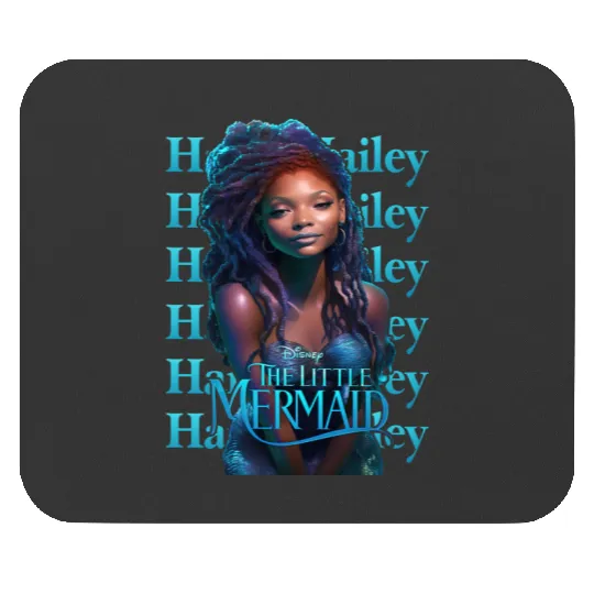 Little Mermaid Halle Bailey Mouse Pads, Disneyland the Little Mermaid Mouse Pads