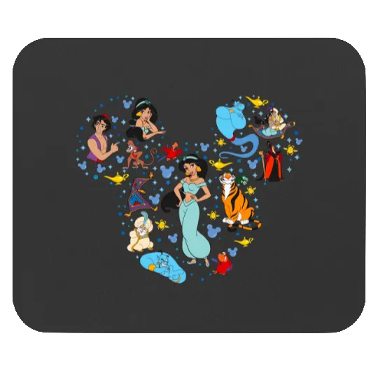 Aladin Princess Jasmine Mouse Pads Mickey Head Mouse Pads Disney Mickey Icon Mouse Pads