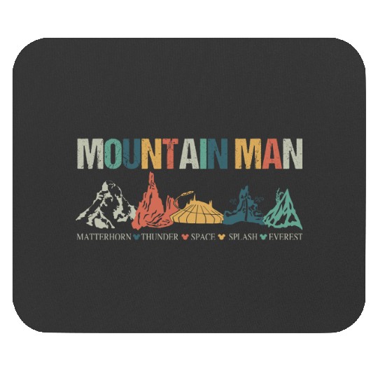 Mountain Man Disney Mouse Pads, Attractions Ride Mouse Pads