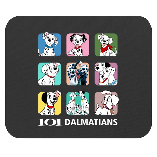 101 dalmatians Mouse Pads, Dalmatians Dogs Mouse Pads, Disney Dog Characters Mouse Pads
