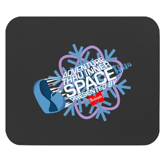 Adventure Thru Inner Space Vintage Logo - Disneyland - Mouse Pads
