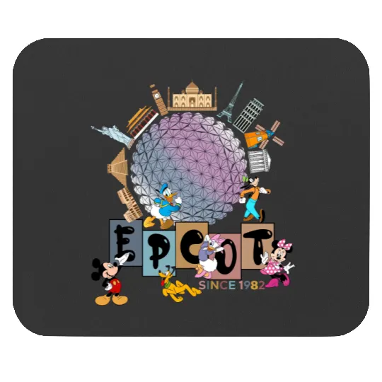Disney Epcot Mouse Pads, Epcot Matching Mouse Pads, Epcot Family