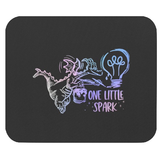 One Little Spark Figment Painting - Disney World Mouse Pads- Epcot Mouse Pads