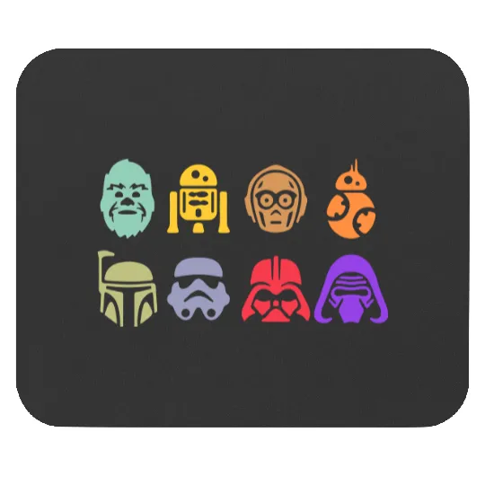 Star Wars Retro Mouse Pads, Disney Star Wars, Star wars Mouse Pads