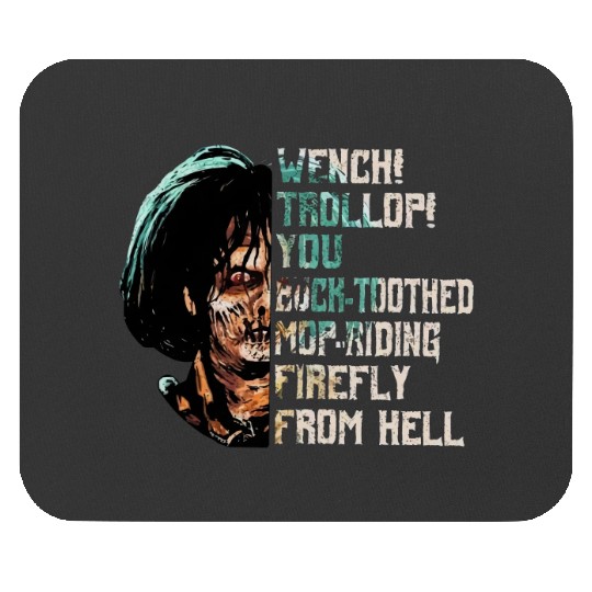 Vintage Disney Billy Butcherson Wench Trollop Mouse Pads, Hocus Pocus 2 Mouse Pads, Sanderson Sisters Witch Mouse Pads