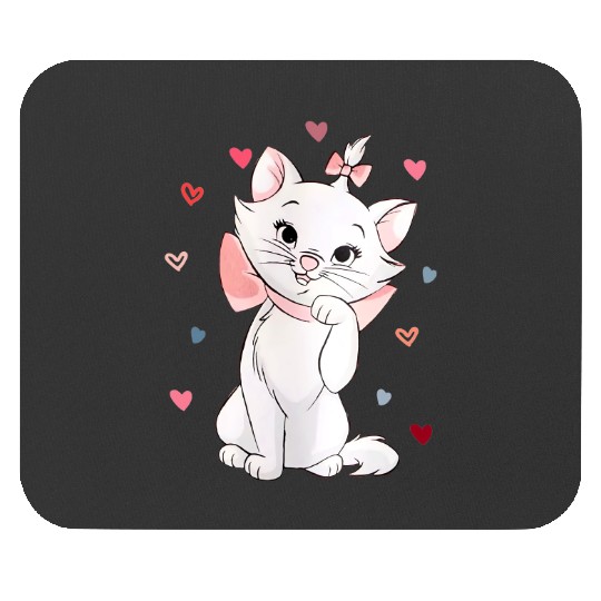 Retro Marie Cat Mouse Pads Disney The Aristocats Mouse Pads