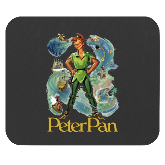 Peter Pan Mouse Pads, Never Grow up Mouse Pads, Neverland Mouse Pads, Disney Mouse Pads, Disneyland Family Mouse Pads