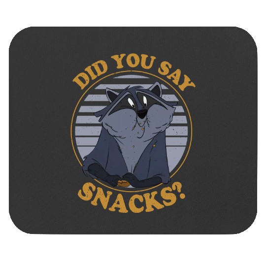 Vintage Disney Pocahontas Meeko Raccoon Did You Say Snacks Mouse Pads