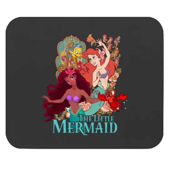 Retro Disney The Little Mermaid Mouse Pads, The Little Mermaid Mouse Pads