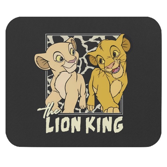 Disney Lion King Simba And Young Nala Mouse Pads
