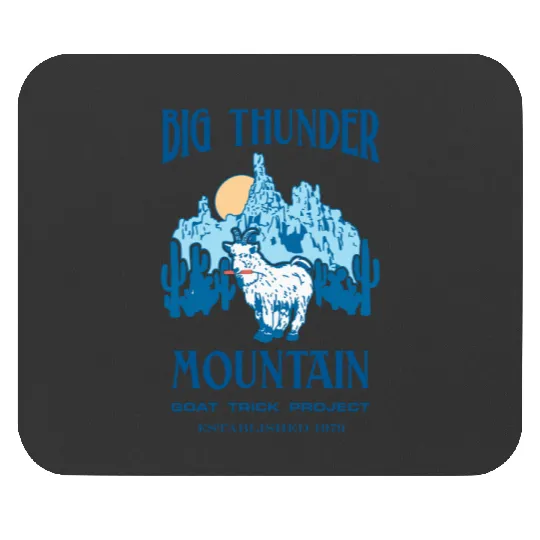 Discover Disney Frontierland Big Thunder Mountain Goat Trick Mouse Pads