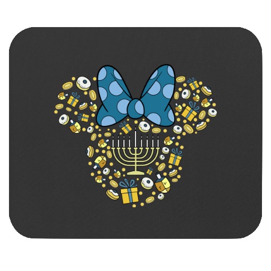 Disney Minnie Mouse Hanukkah Chanukah Mouse Pads,Happy Hanukkah Mouse Pads