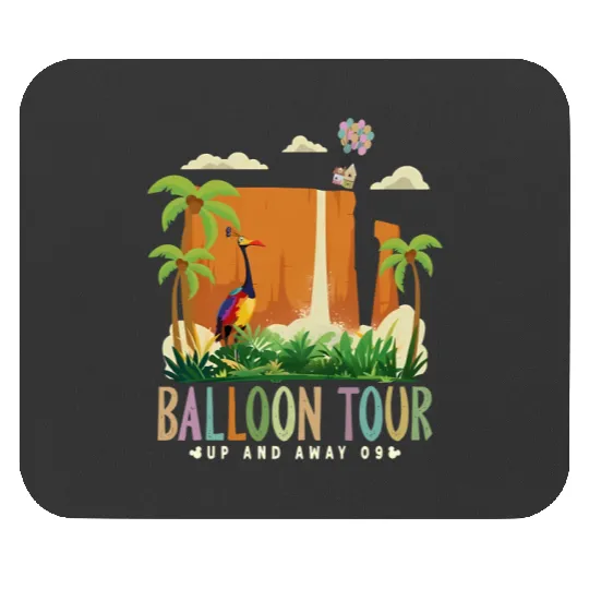 Kevin Bird Paradise Falls Disney UP Movie Mouse Pads