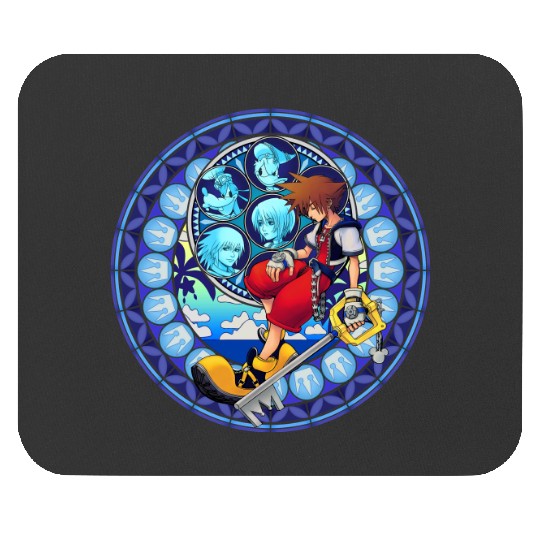 Disney Kingdom Hearts Sora Stained Glass Mouse Pads