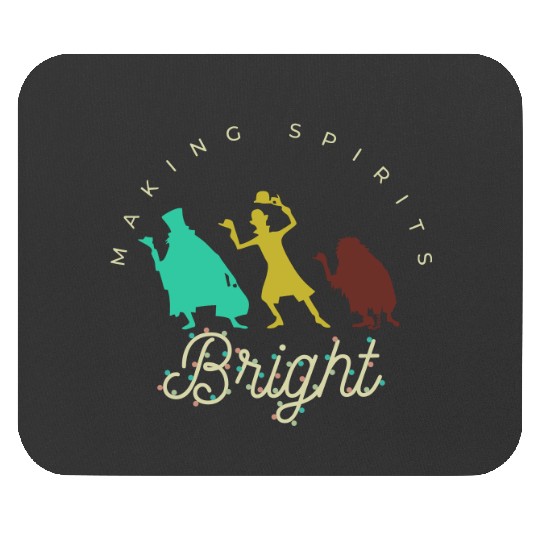 Making Spirits Bright Disney Christmas Mouse Pads, Haunted Mansion
