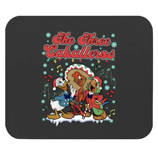 Disney The Three Caballeros Mouse Pads,Three Caballeros Christmas