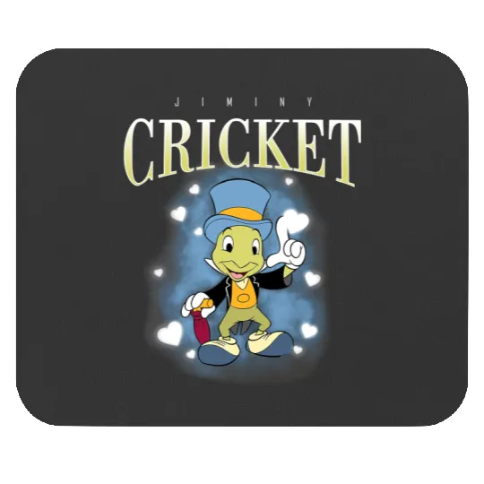 Retro Disney Jiminy Cricket 90s Portrait Mouse Pads, Disney Pinocchio