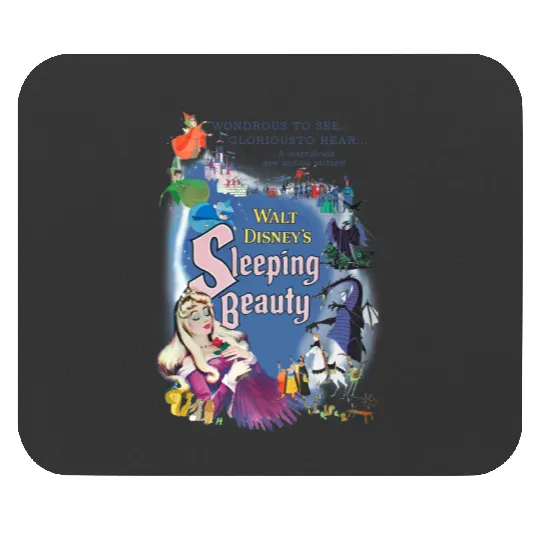 Retro Disney Sleeping Beauty Mouse Pads, Aurora and Prince Philip Mouse Pads