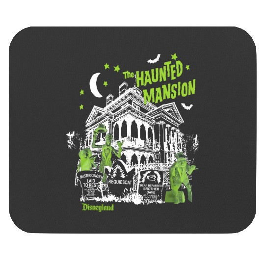 Vintage Haunted Mansion Mouse Pads, The Haunted Mansion Mouse Pads, Disneyland Halloween Mouse Pads